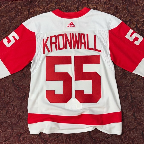 Authentic Kronwall Detroit Red Wings NHL Jersey - Picture 2 of 7